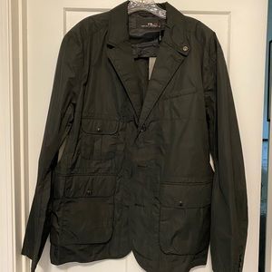 Black windbreaker blazer by RLX- Ralph Lauren